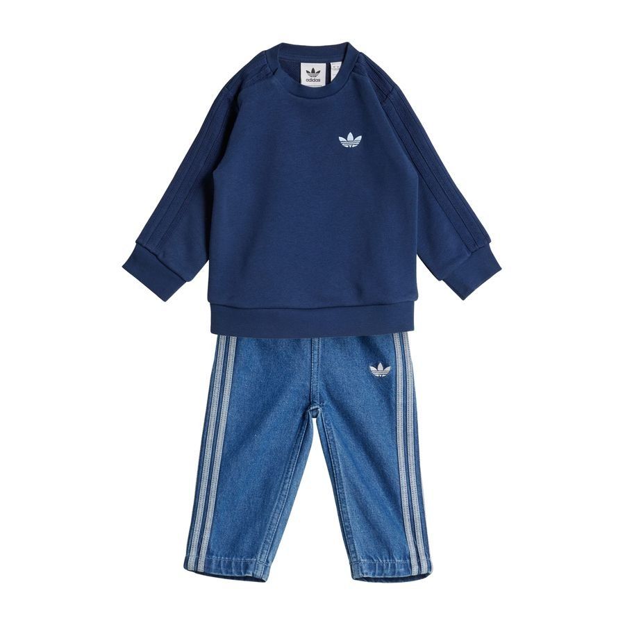 Adidas Original Ensemble haut ras-du-cou Denim Enfants