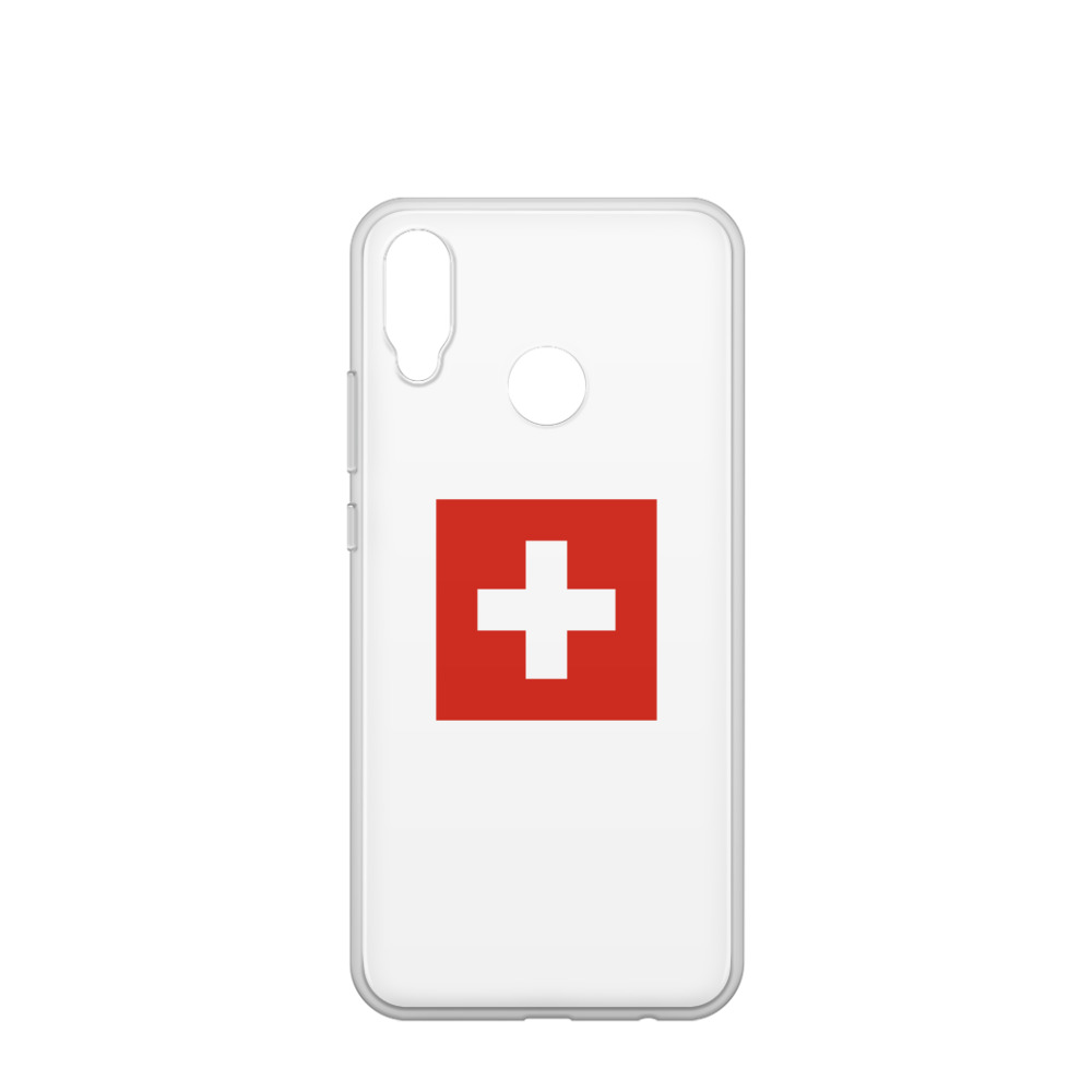 Huawei P20 Lite (2018) Gummi Hülle Schweiz 2 - Transparent