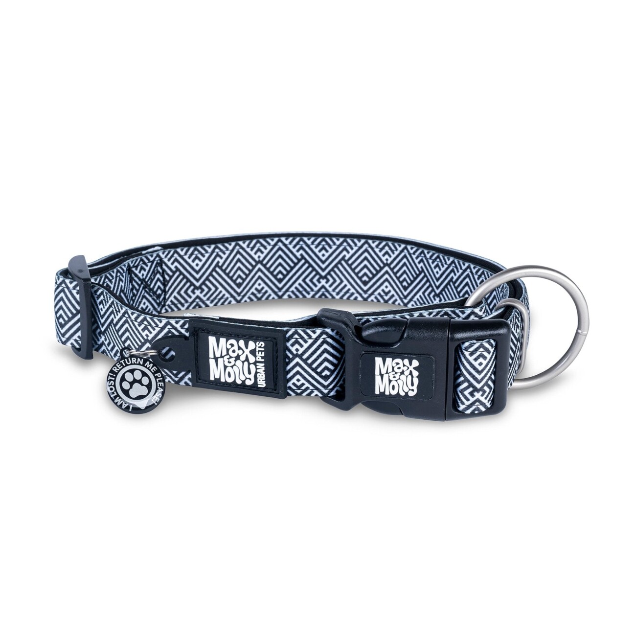 Max & Molly Halsband - Mykonos Black L
