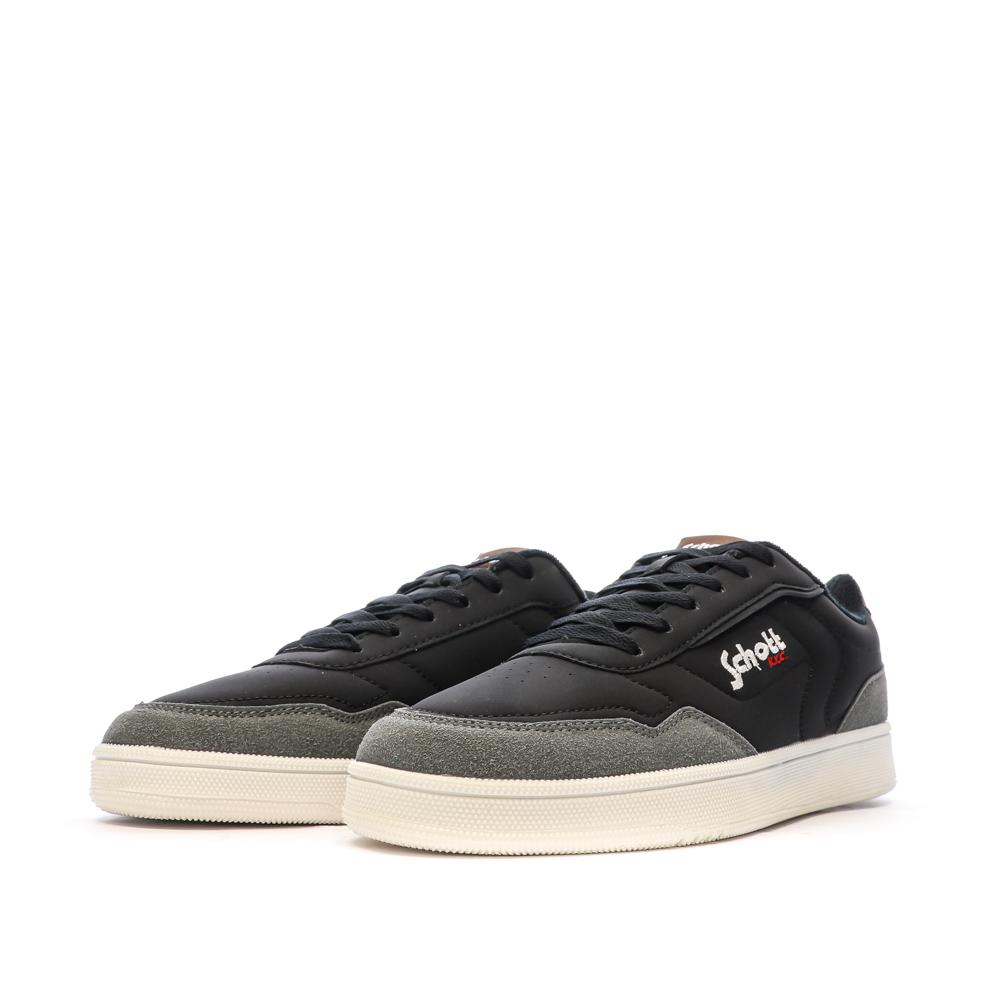 Schott Baskets Noires Homme Schott Titan