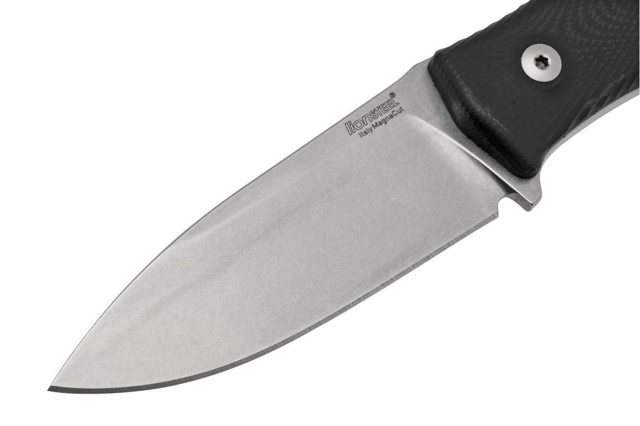 LionSteel M4 Black G10, MagnaCut M4-MC-GBK, Knivesandtools Exclusive, vaststaand mes