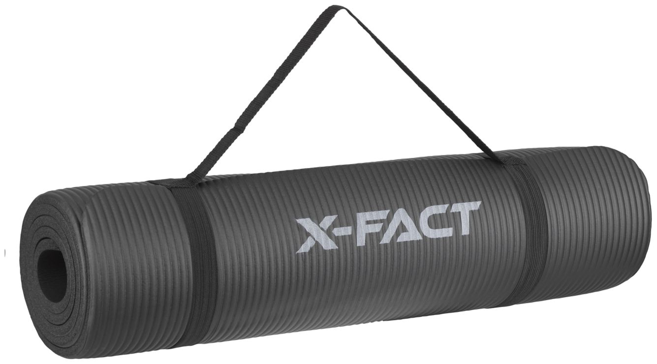 X FactFITNESSMATTE 1cm - schwarz