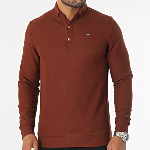 Chemise Manches Longues Marron
