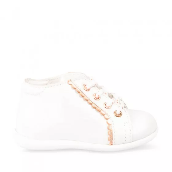 Bottines BLANC FREEMOUSS GIRL CUIR