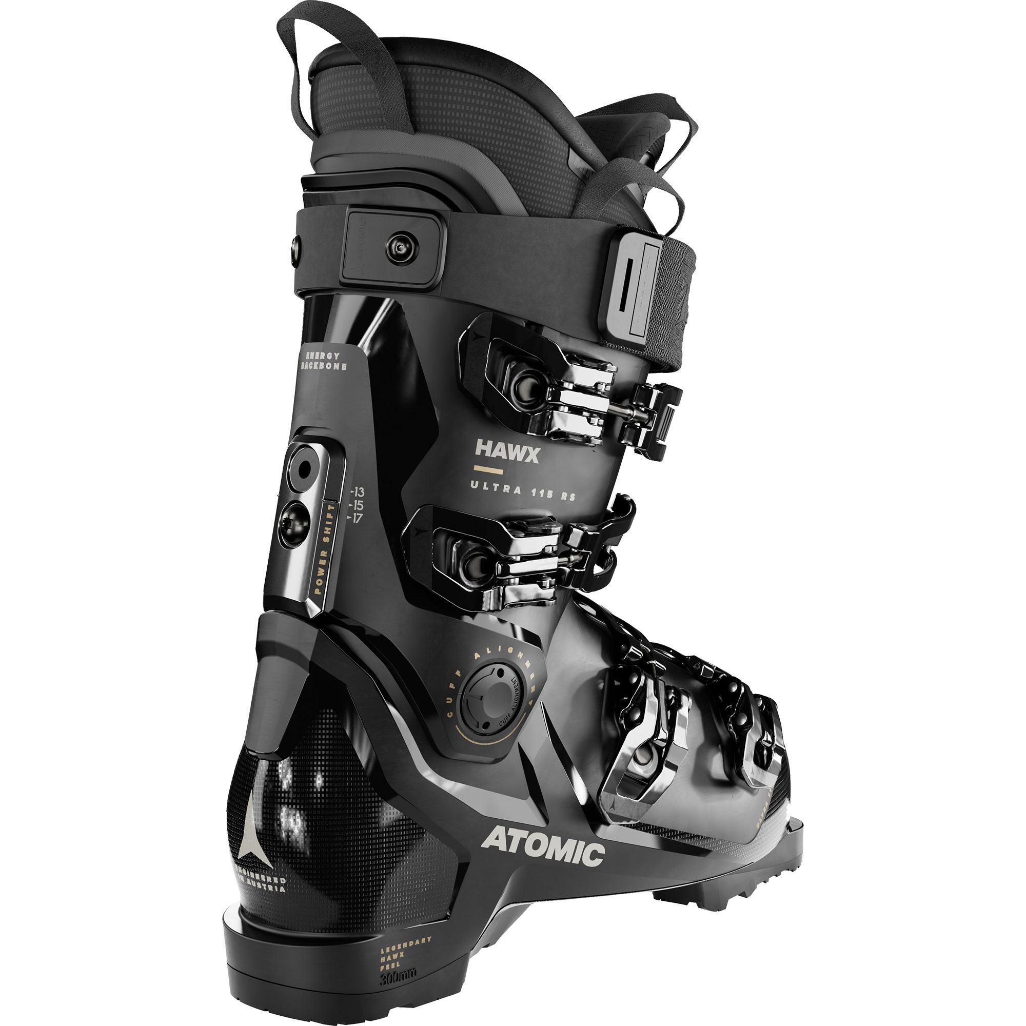 Atomic Hawx Ultra 115 S W GripWalk® Alpine Skischuhe Frauen schwarz gold