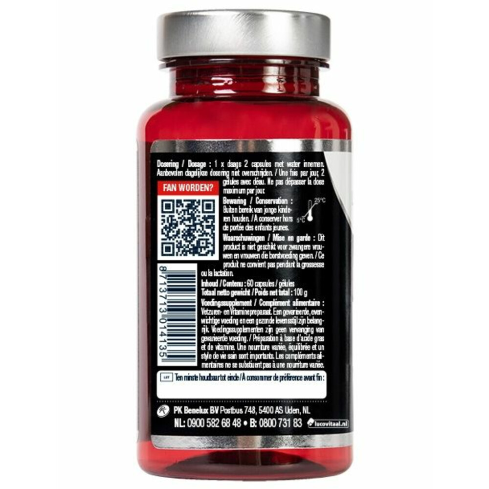 2x Lucovitaal Super Visolie Omega 360 capsules