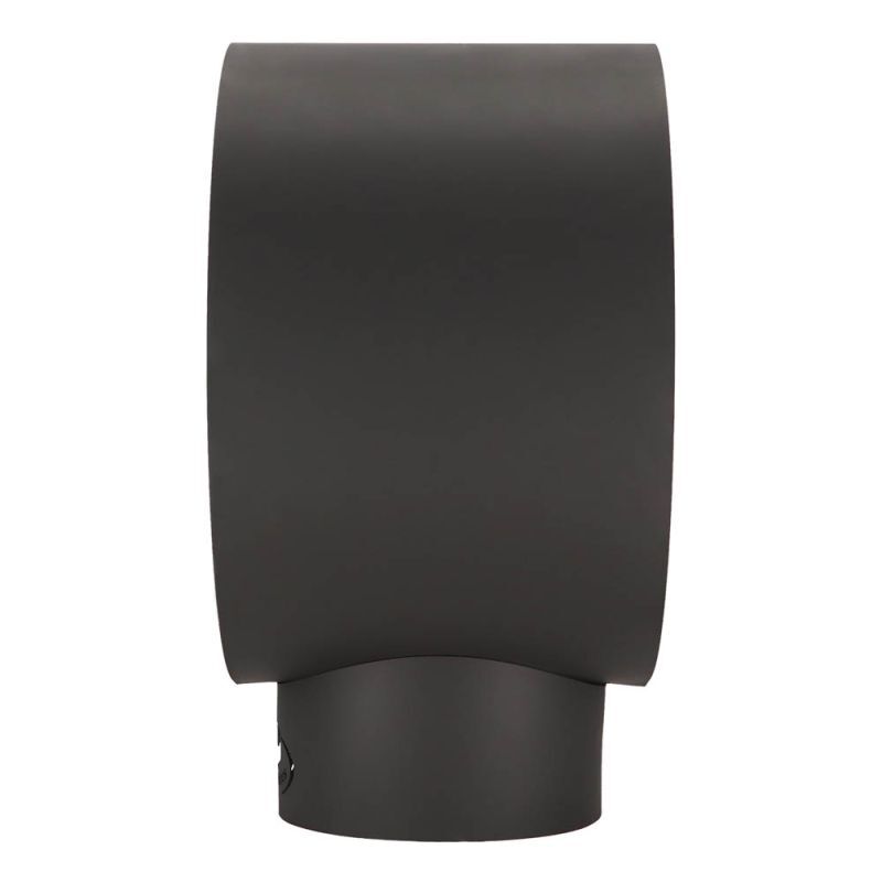 Fancy Flames - Houtopslag Rond - Zwart - Zwart