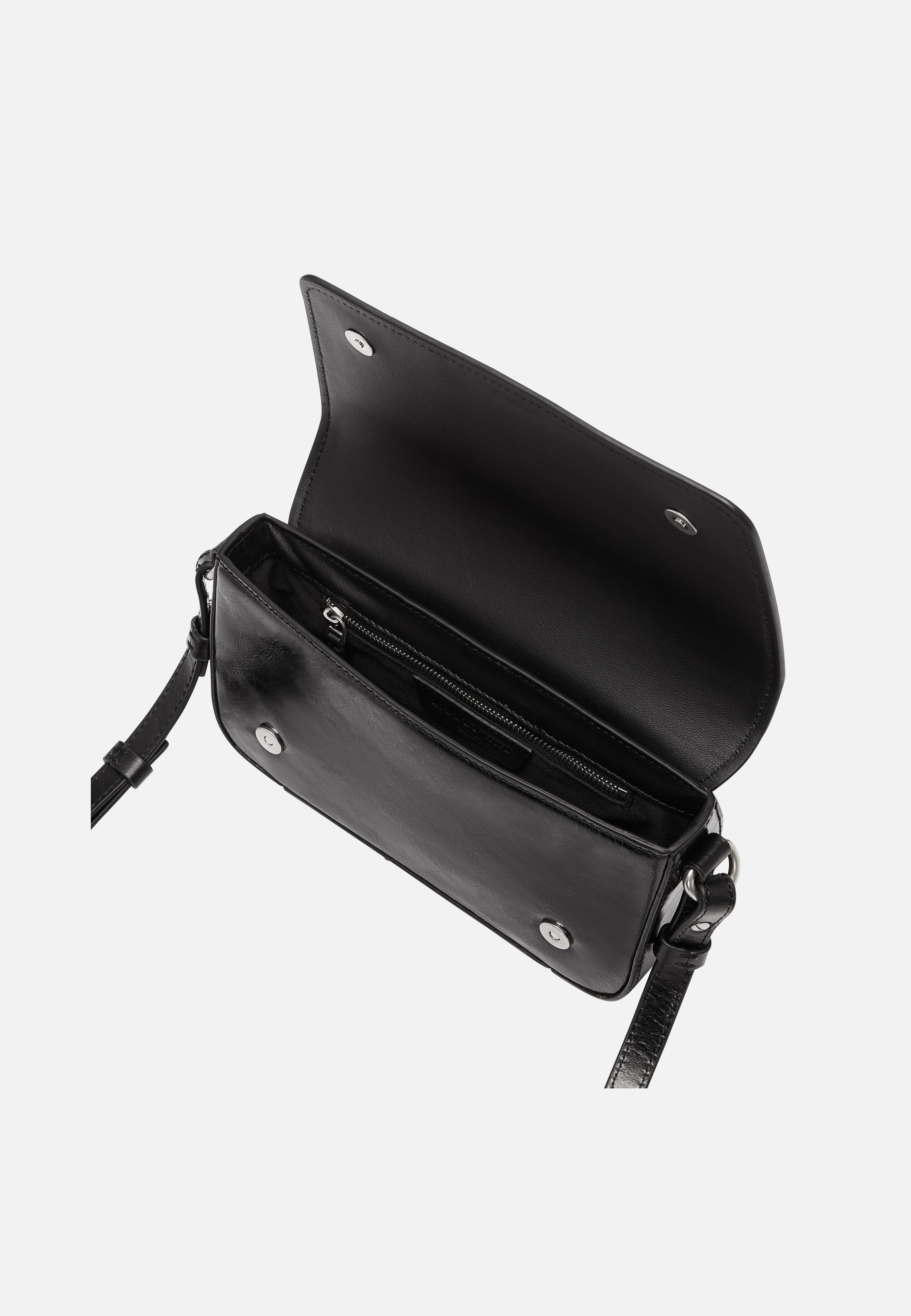 Chudy Crinkle S Black - Crossbody Bag