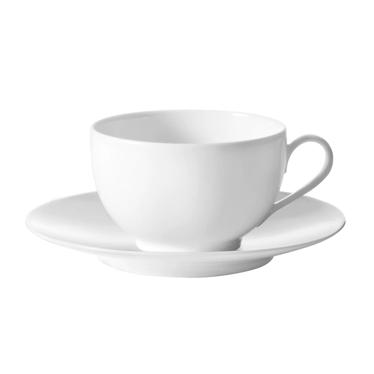 Envie Blanc - Tasse et soucoupe thé 18 cl (lot de 6) Médard de Noblat