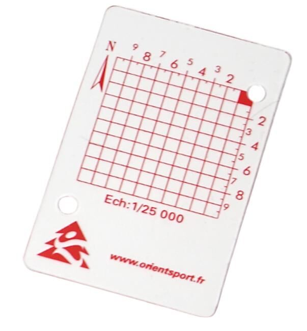 ORIENTSPORT - CARRE DE REPORT UTM 1/25000
