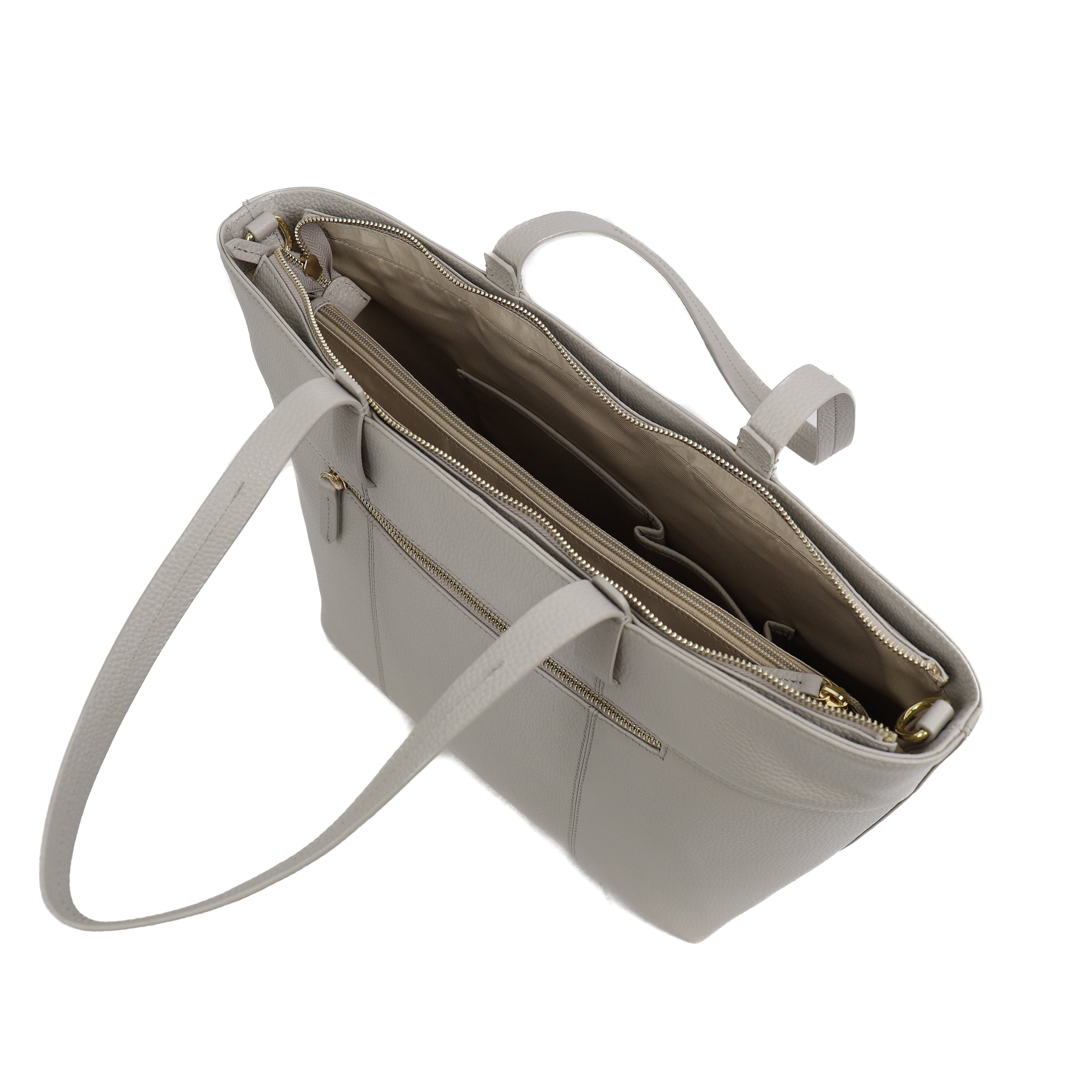 Grote shopper 'Maya' Ivory Ivory