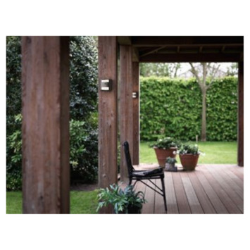 Philips Buitenlamp Grass met bewegingssensor antraciet LED 4.5W
