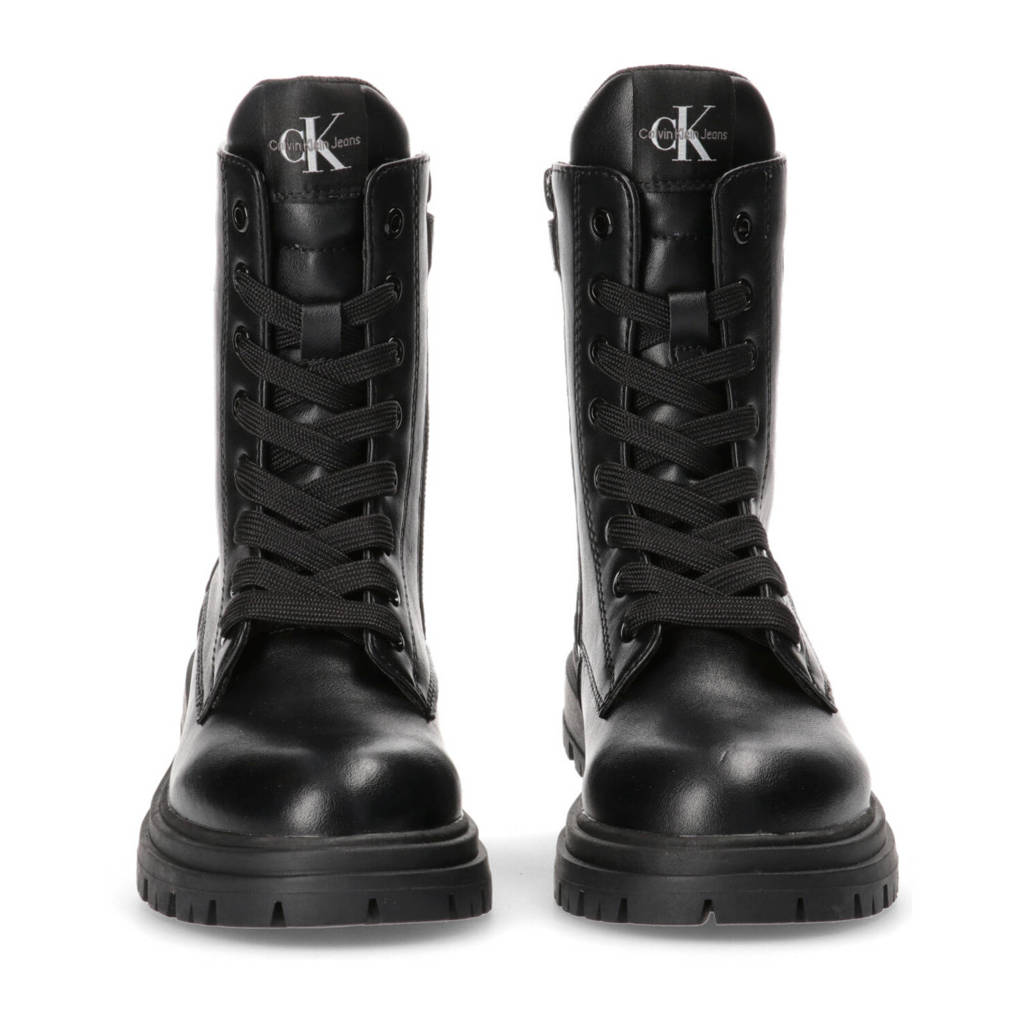 Calvin Klein veterboots zwart