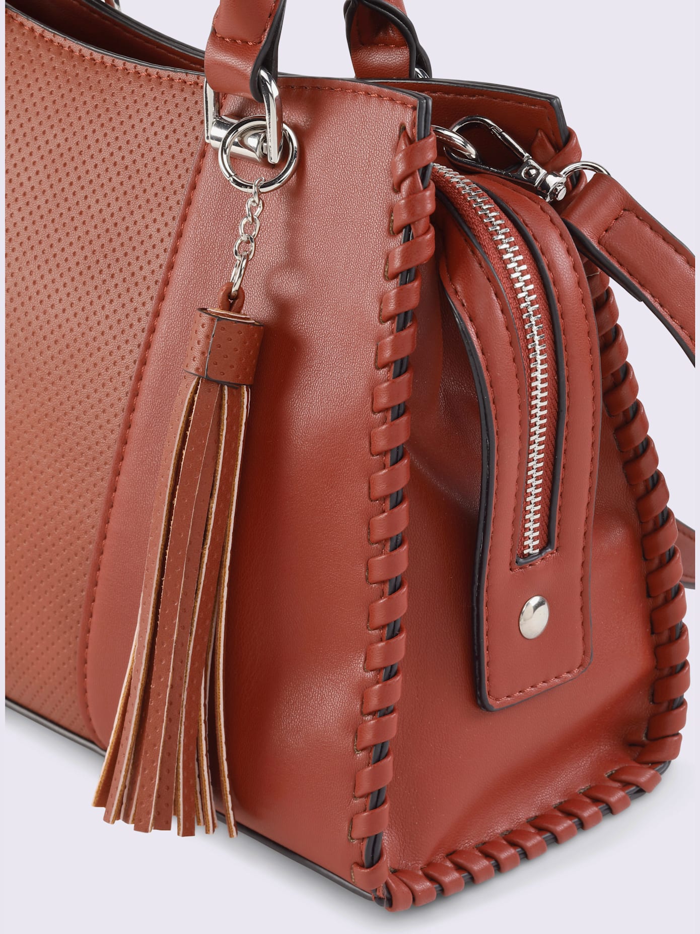 Sac superbe mélange de matières