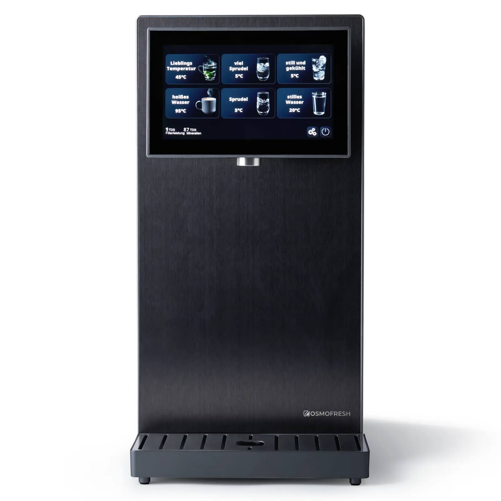 OsmoFresh Fusion Pro Auftisch Osmoseanlage Wassersprudler|Kühlung