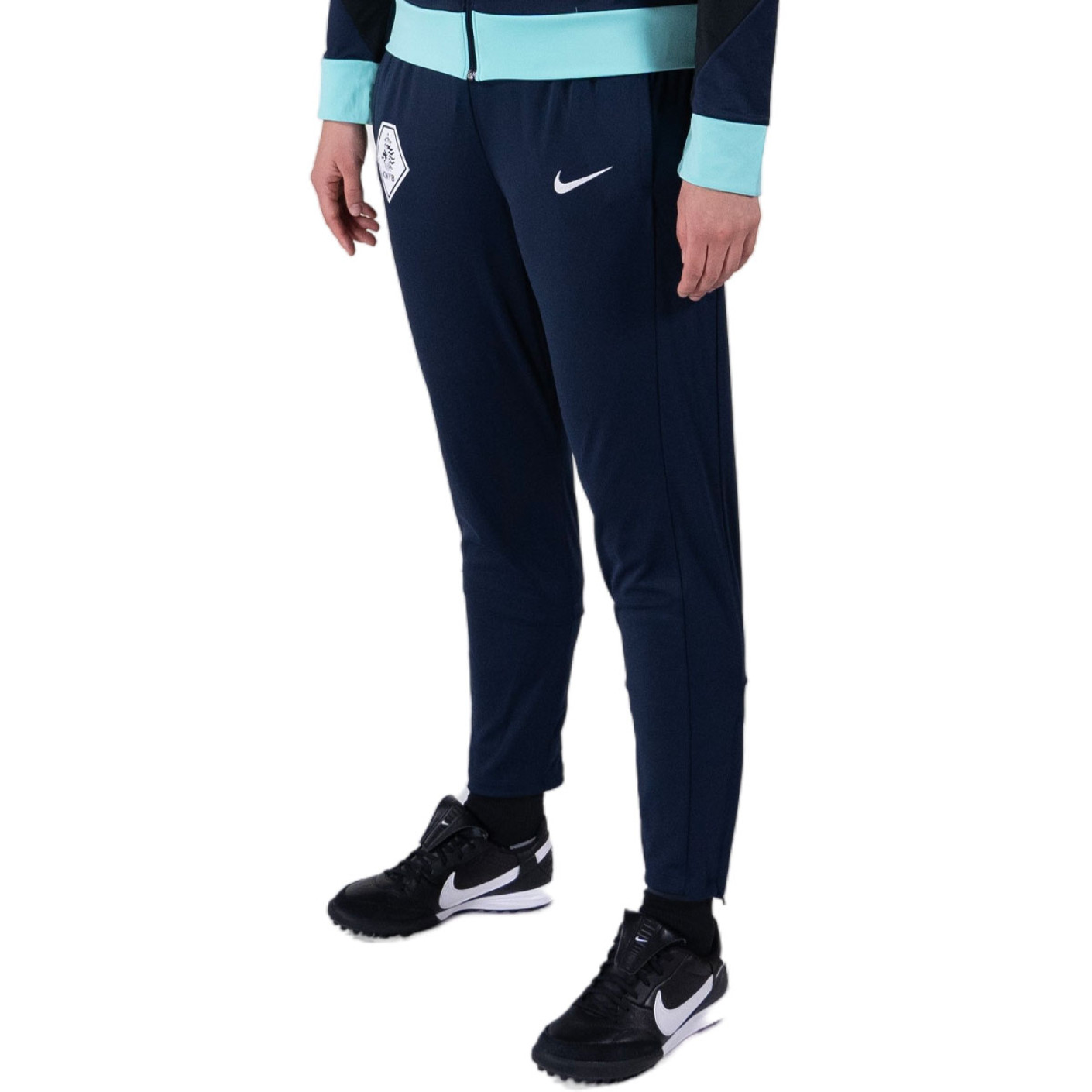 Nike KNVB Scheidsrechters Trainingsbroek 2024-2026 Dames Donkerblauw Wit