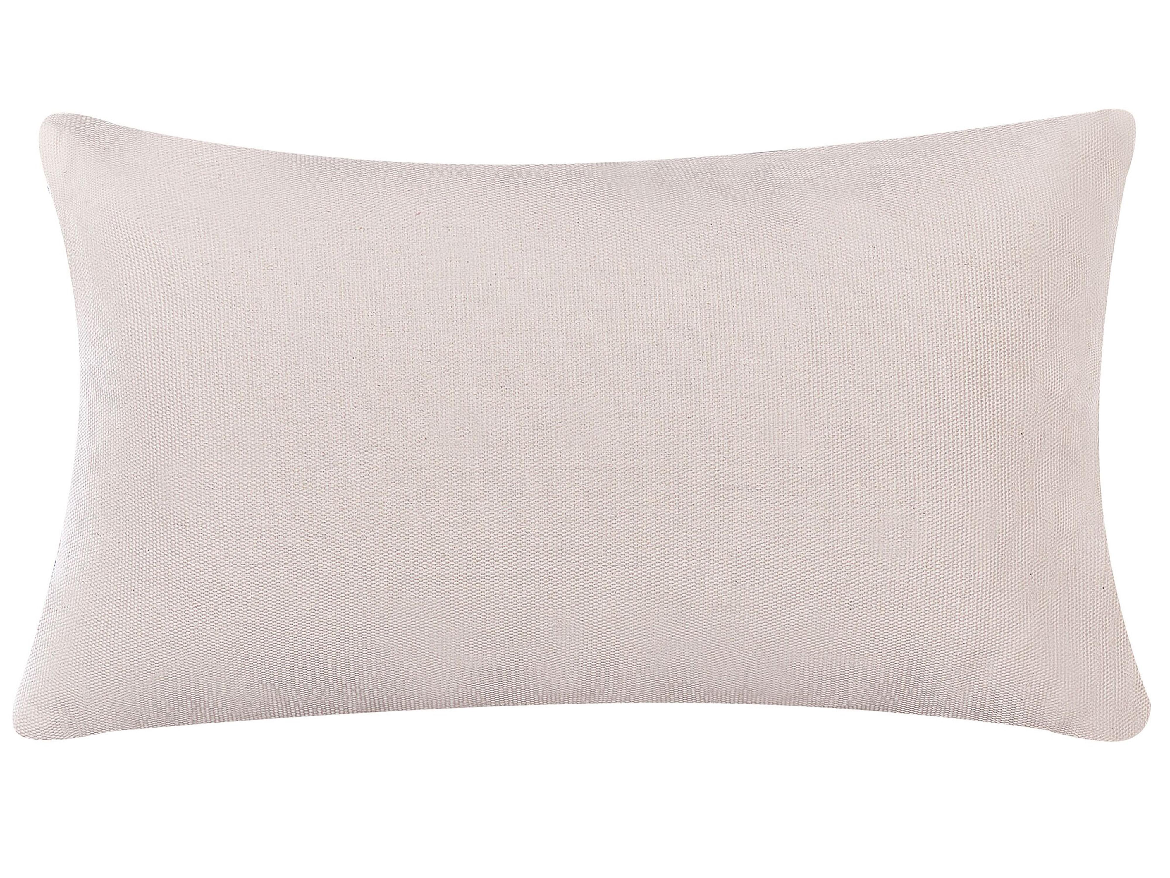 Set van 2 sierkussens CLUSIA 30 x 50 cm Beige