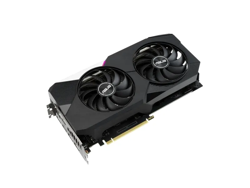 [OUTLET] - ASUS DUAL-RTX3060TI-O8G-V2 - OC Edition - grafikkort - GF RTX 3060 Ti - 8 GB GDDR6 - PCIe 4.0 - 2 x HDMI, 3 x DisplayPort - LHR