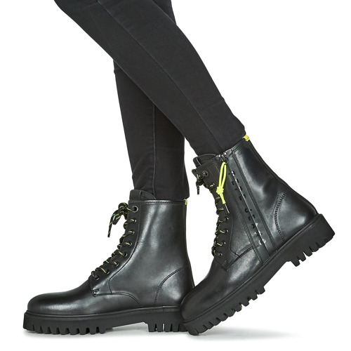 Pepe jeans - TRUCKER LACES W - Noir