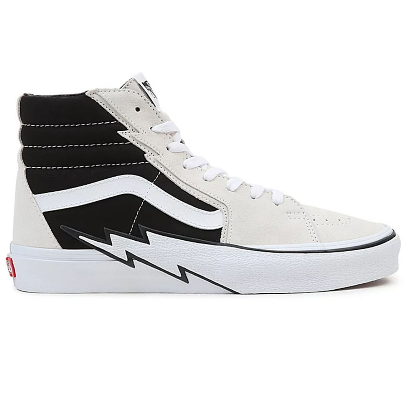 Vans Sneakers en Cuir & Textile SK8-Hi Bolt blanc/noir