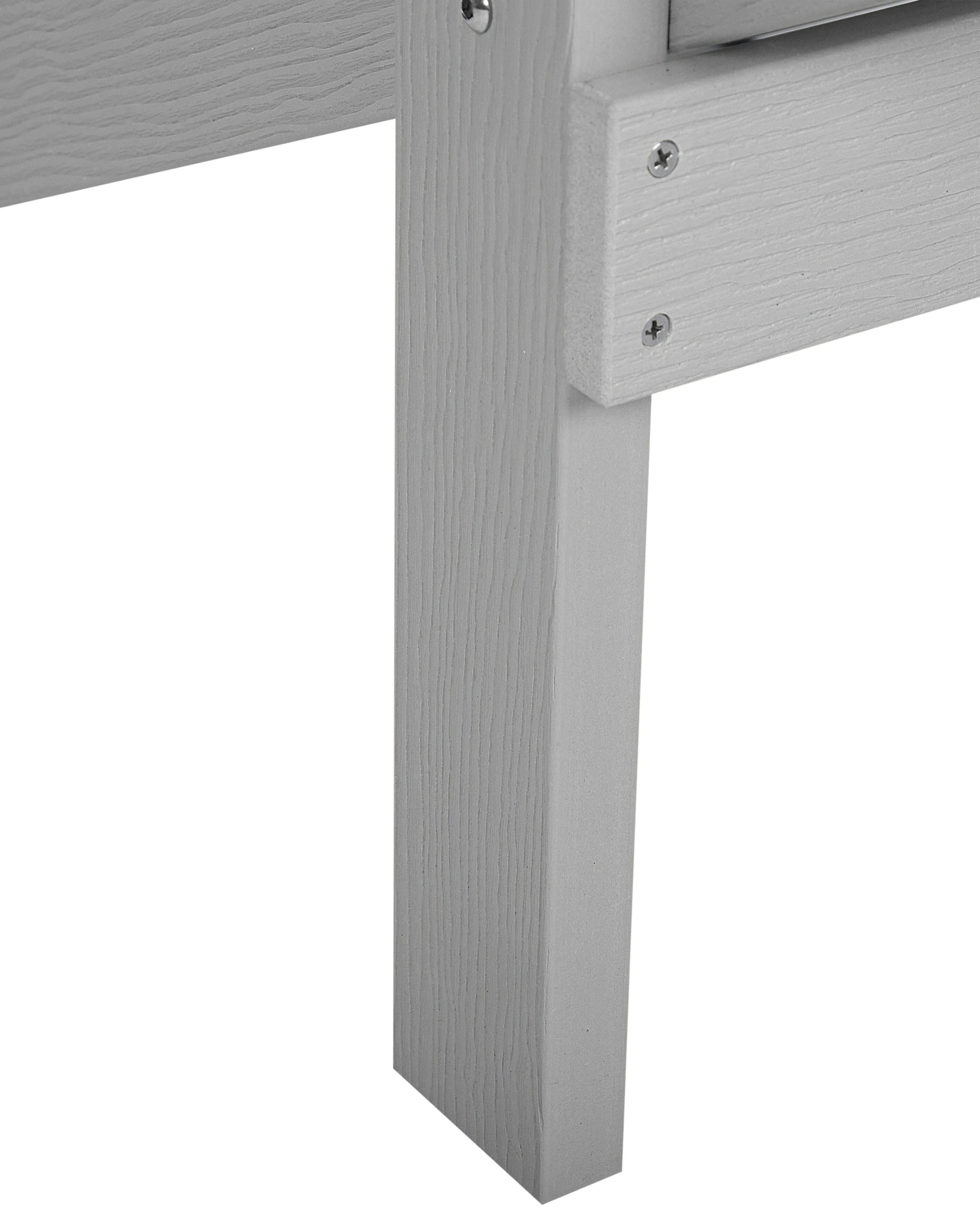 Tuinstoel ADIRONDACK met voetenbank Lichtgrijs