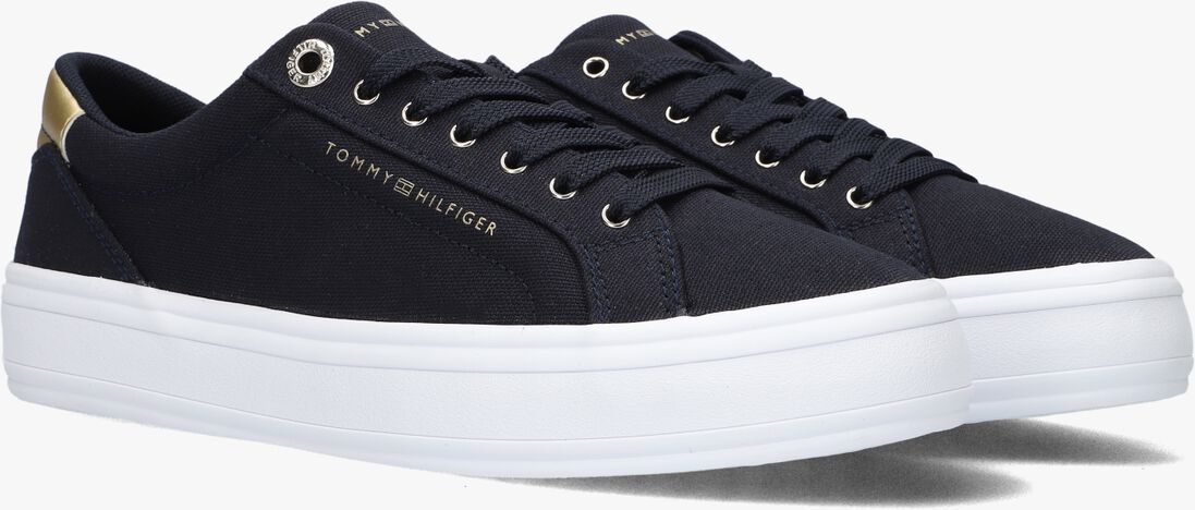 TOMMY HILFIGER blauwe tommy hilfiger lage sneakers essential vulc