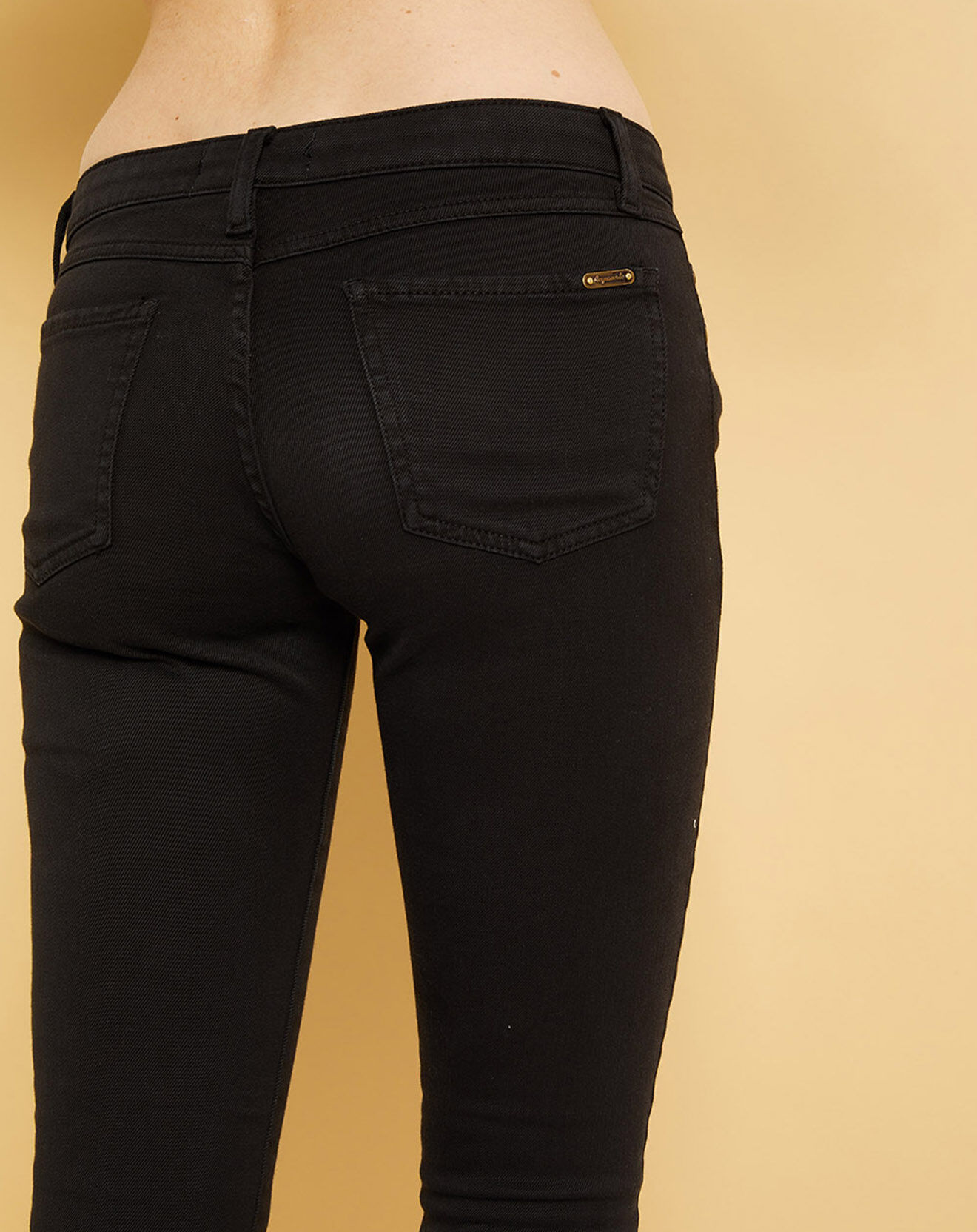 Acquaverde Jean skinny Blake noir