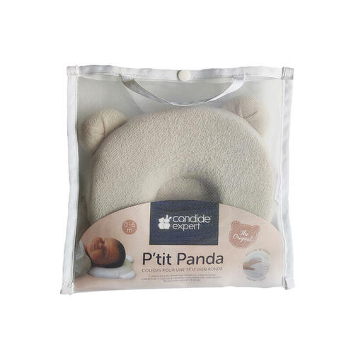Coussin P'tit Panda Gris - CANDIDE