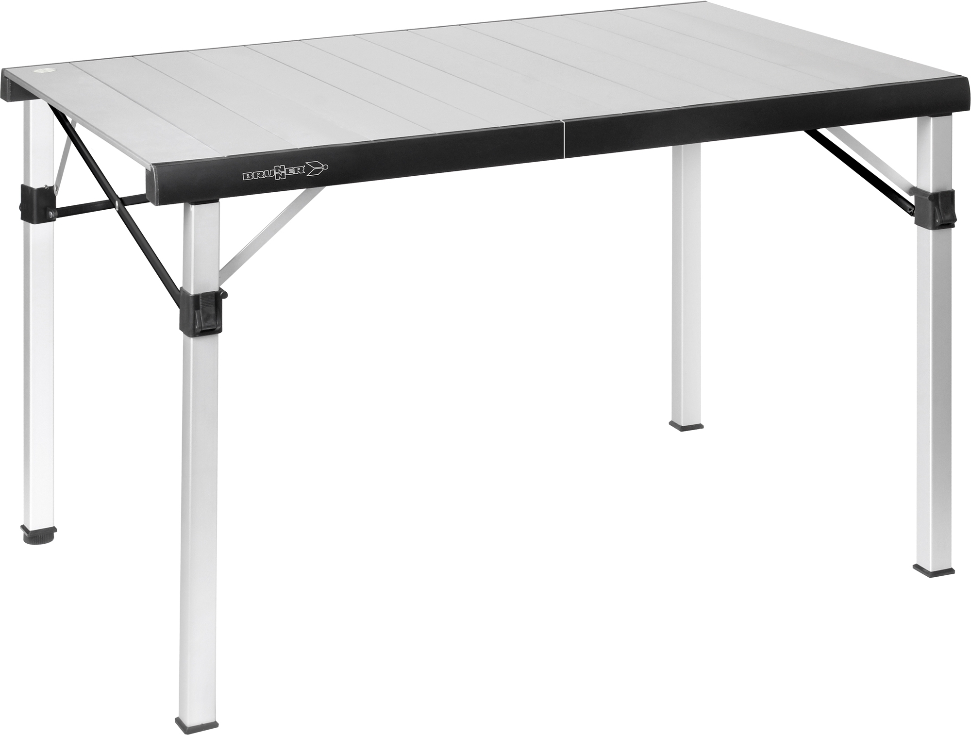 Brunner Titanium Quadra Compack 4 Rolltisch / Campingtisch 120,5 x 70 x 72 cm