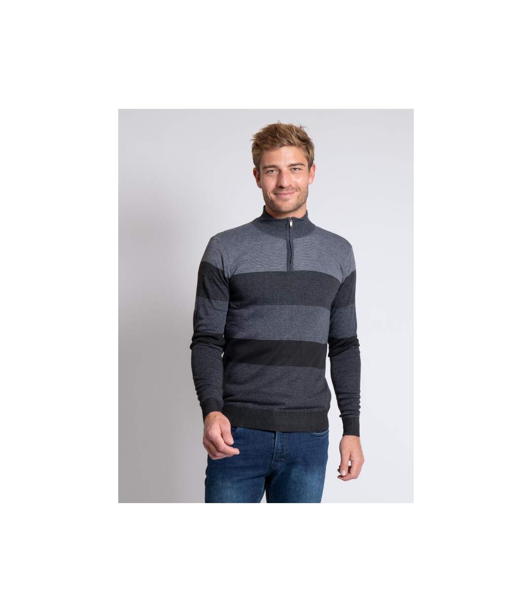 Pull col montant zippé LOSIBIL