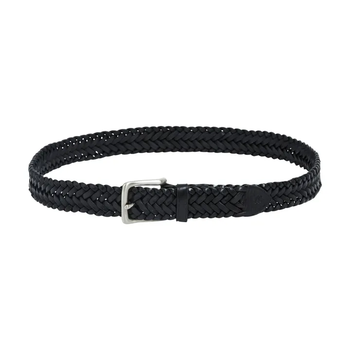 Dragon Diffusion Ceinture Tressée 3 cm | Noir