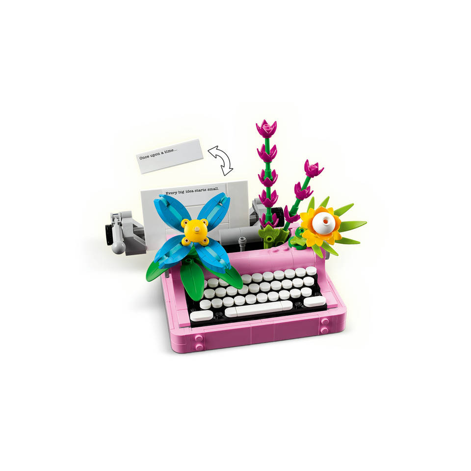 LEGO Creator 3-in-1 typemachine met bloemen 31169