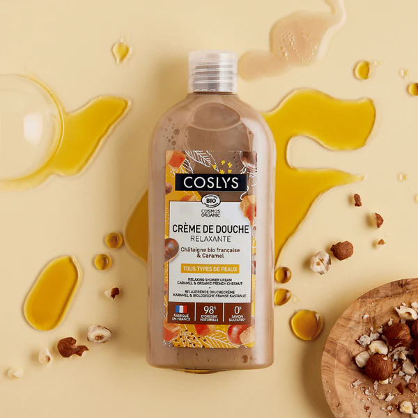 Coslys Crème de Douche Relaxante Châtaigne-Caramel 250 ML