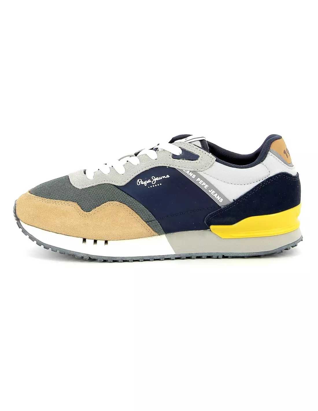 PEPE JEANS London - Baskets Kaki