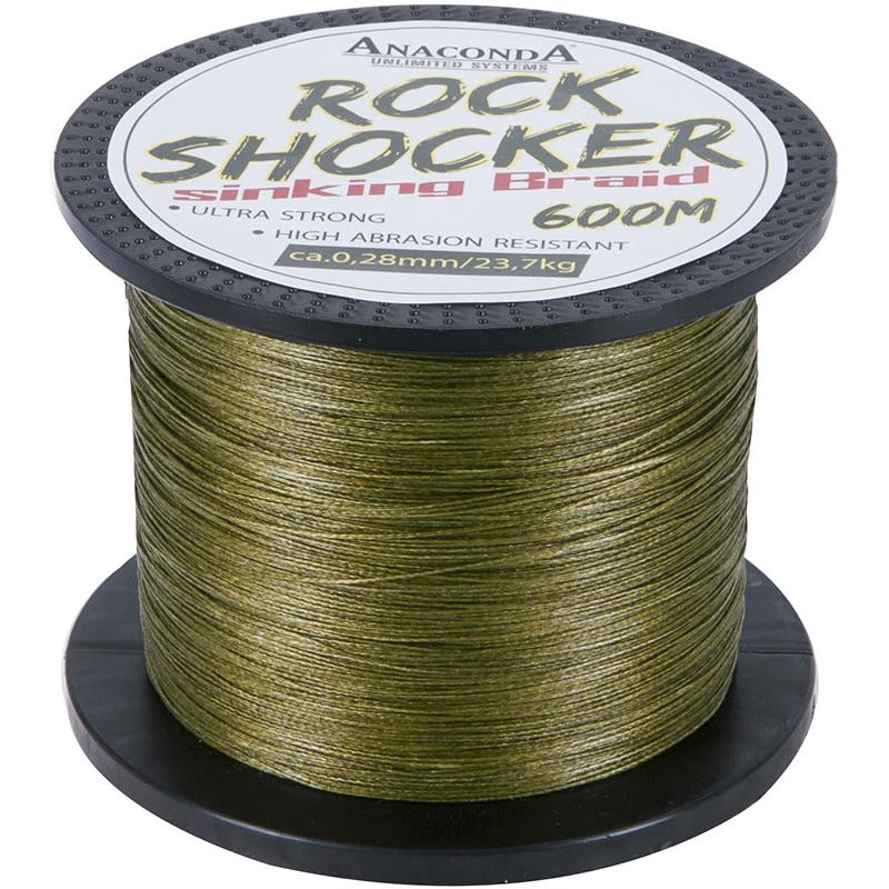 Tresse Anaconda Rockshocker Sinking Braid - 600M