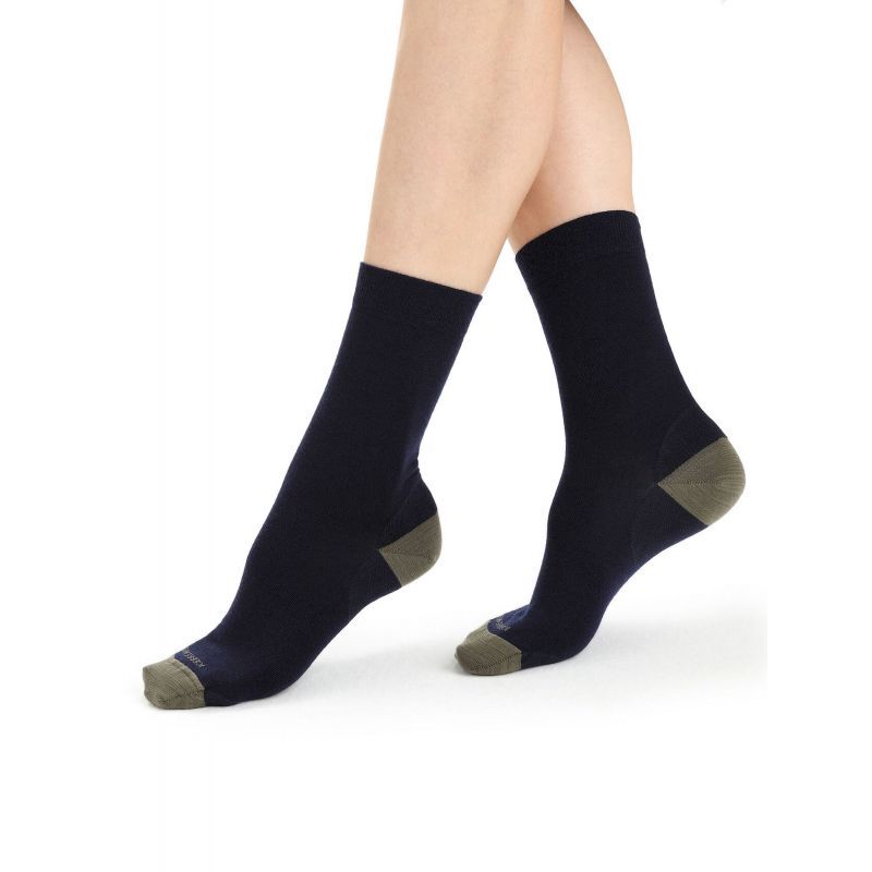 Lifestyle Fine Gauge Crew - Chaussettes en laine mérinos femme