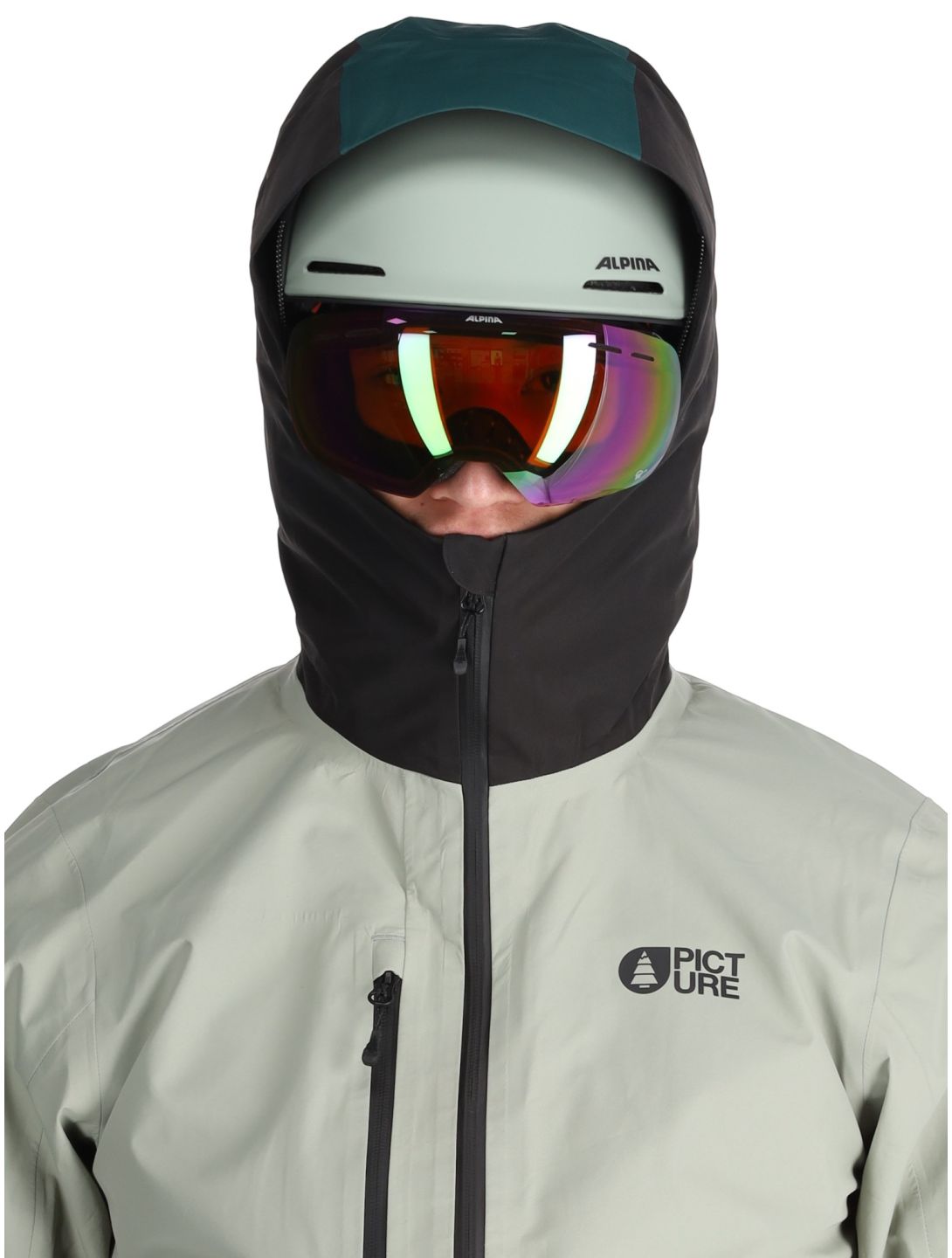 Broader 3L hardshell ski-jas heren