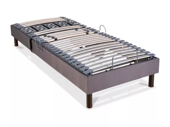 BELLECOUR LITERIE | Sommier électrique ATHENA 70x200 cm | Lattes & Plots