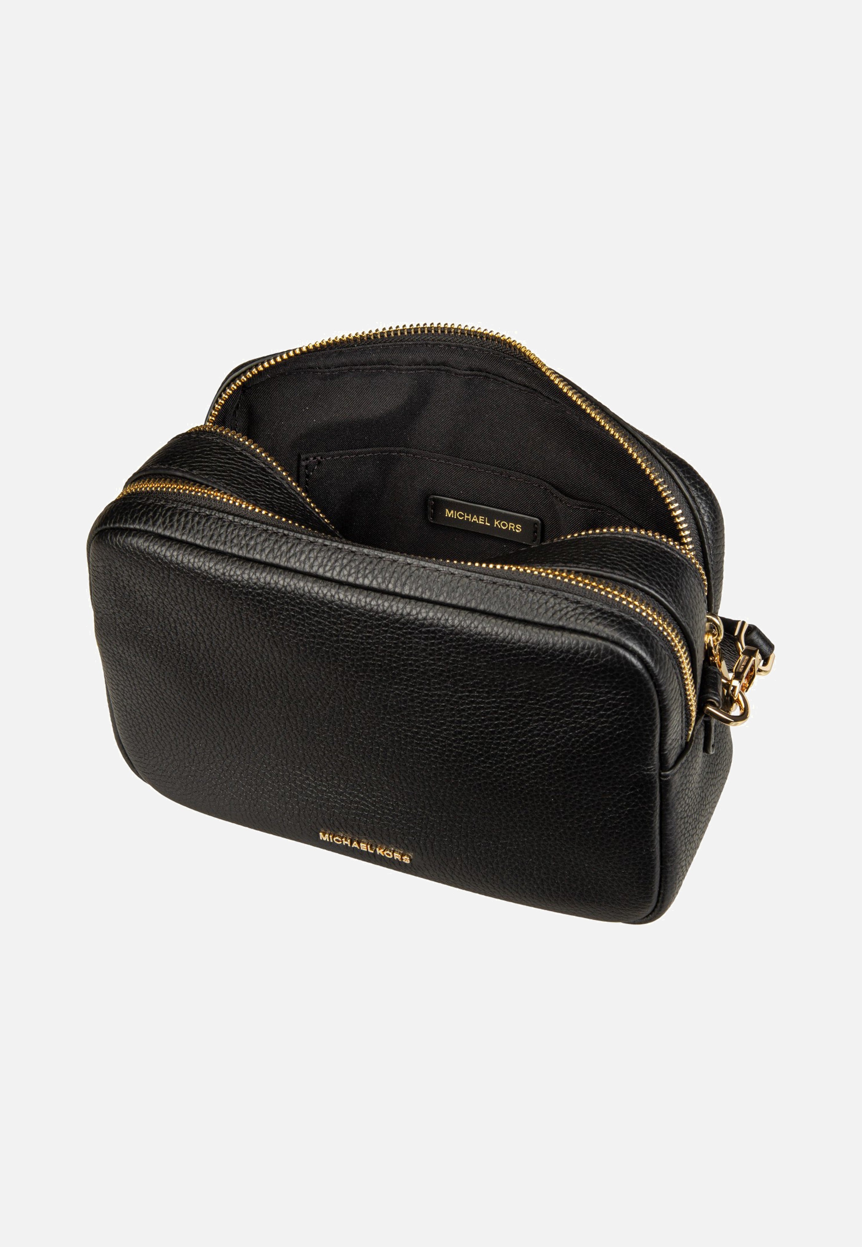 Bryant Medium Double Zip Chain Black - Crossbody Bag
