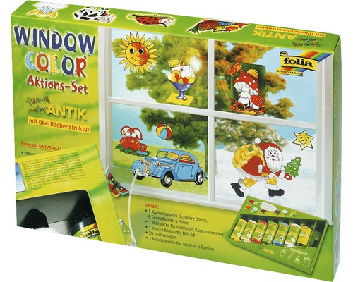 Raamverfset Funny Color Antique Professional Set 7-delig
