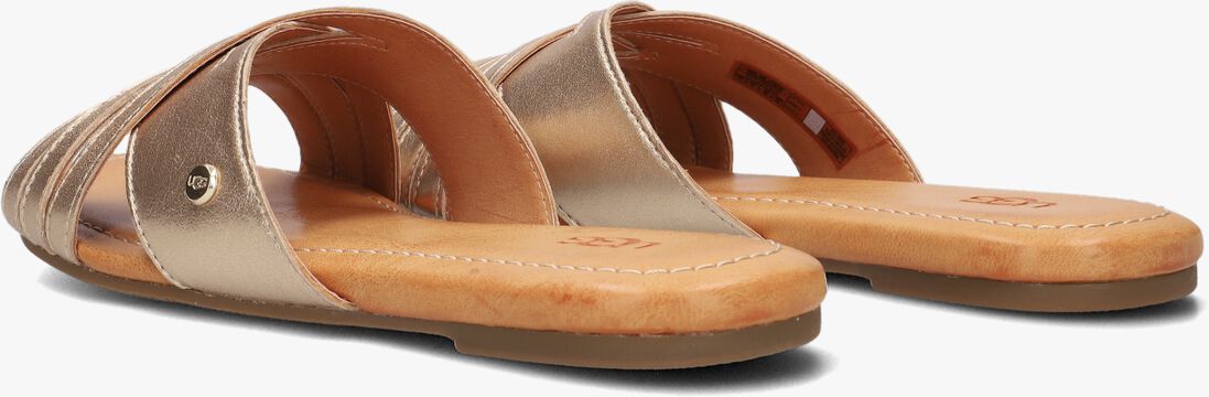 gouden ugg slippers w kenleigh slide