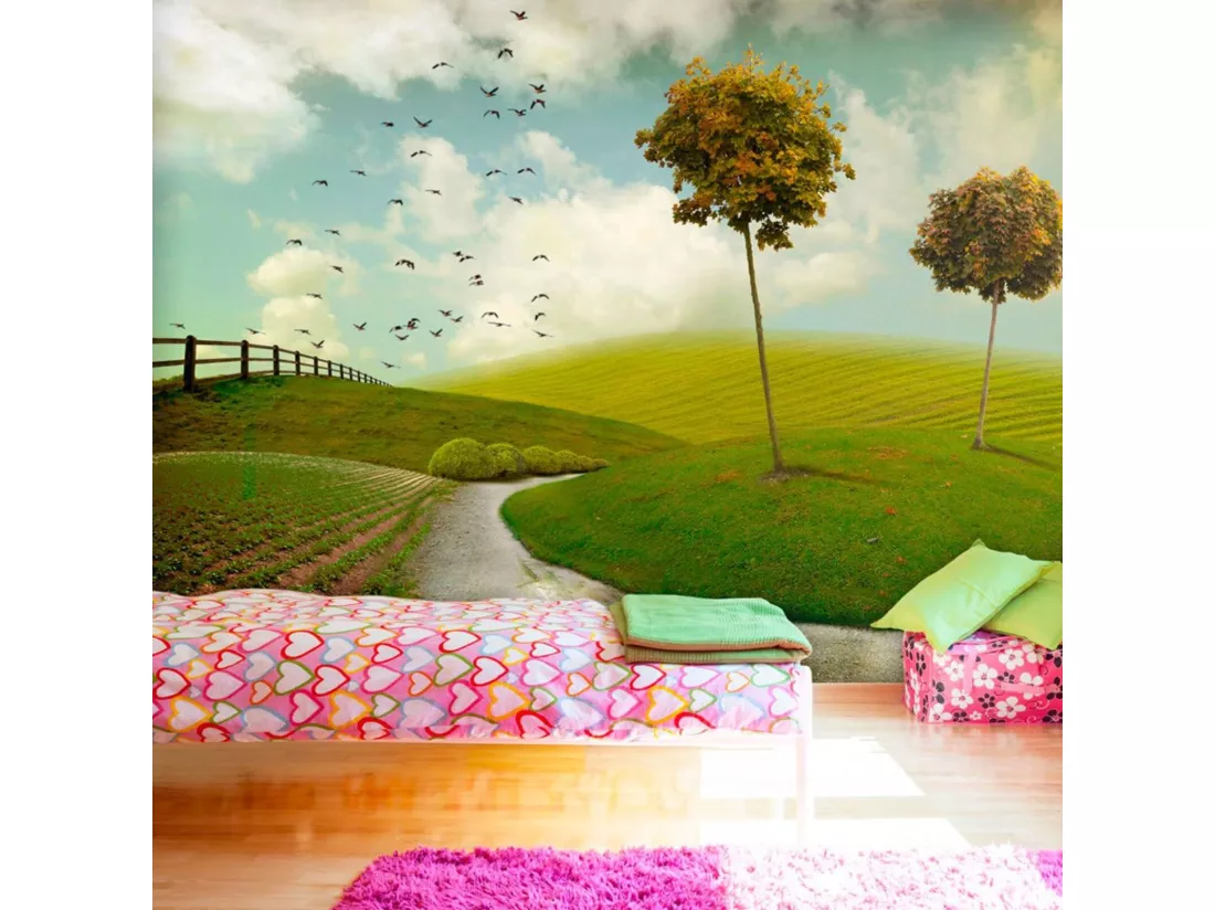 Papier peint automne paysage - 350 x 270 cm