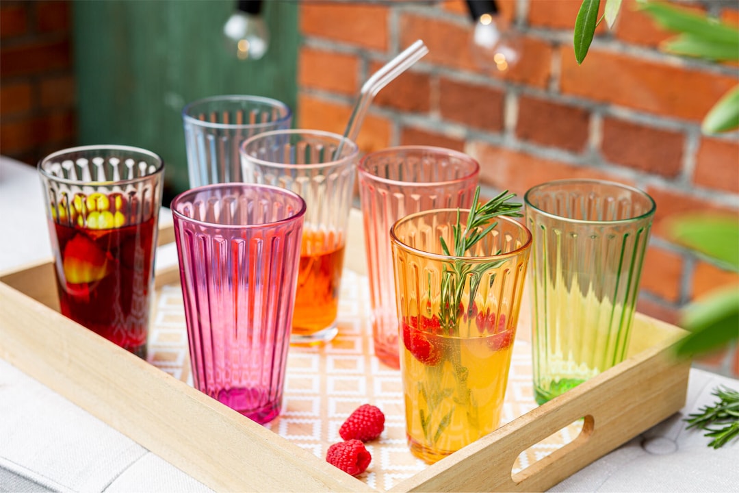 Ritzenhoff & Breker Longdrinkglas LAWE 6er Set gelb