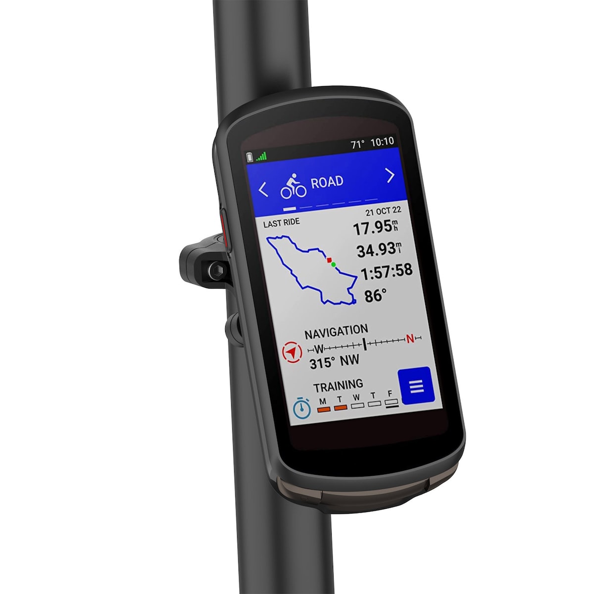 Sykkelfeste for Garmin radar med baklys Sort Gen 2