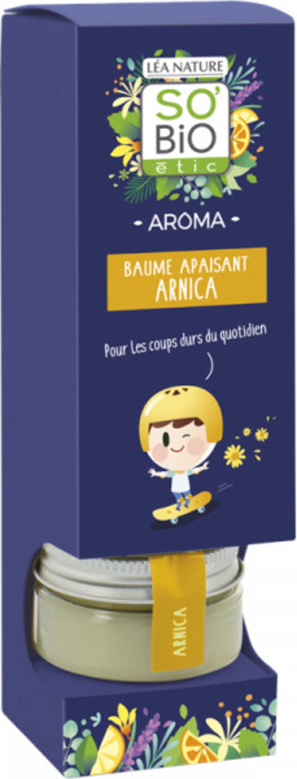 LÉA NATURE SO BiO étic  Aroma Kinder-Balsam Beruhigender Arnika, 25 g