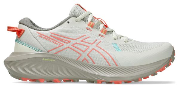 Chaussures Trail Asics Gel-Excite Trail 2 Gris/Rouge Femme