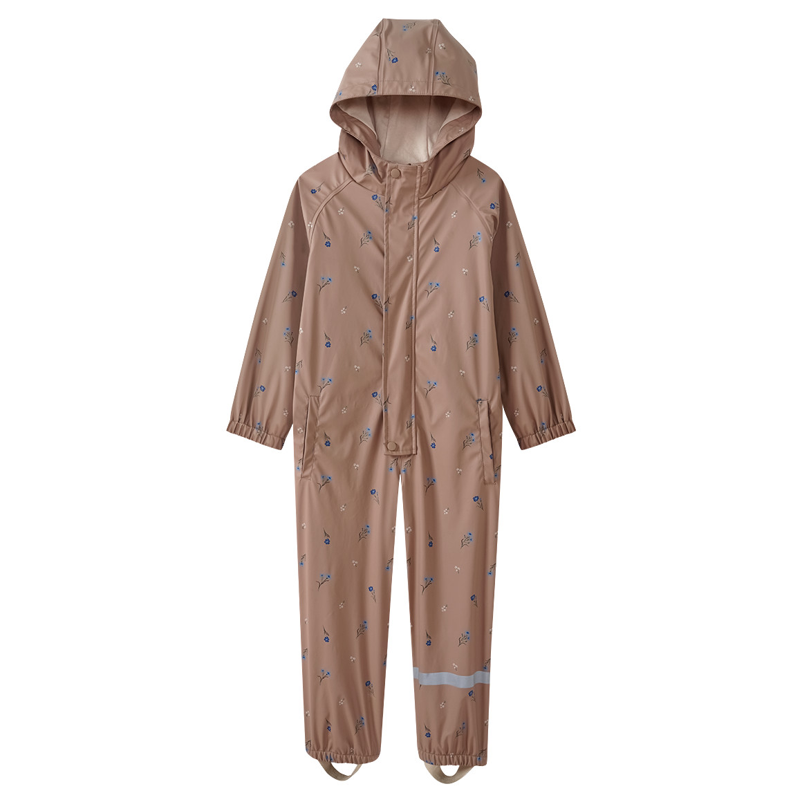 Topolino Pure Collection Mädchen Regenoverall mit recyceltem Material hellbraun