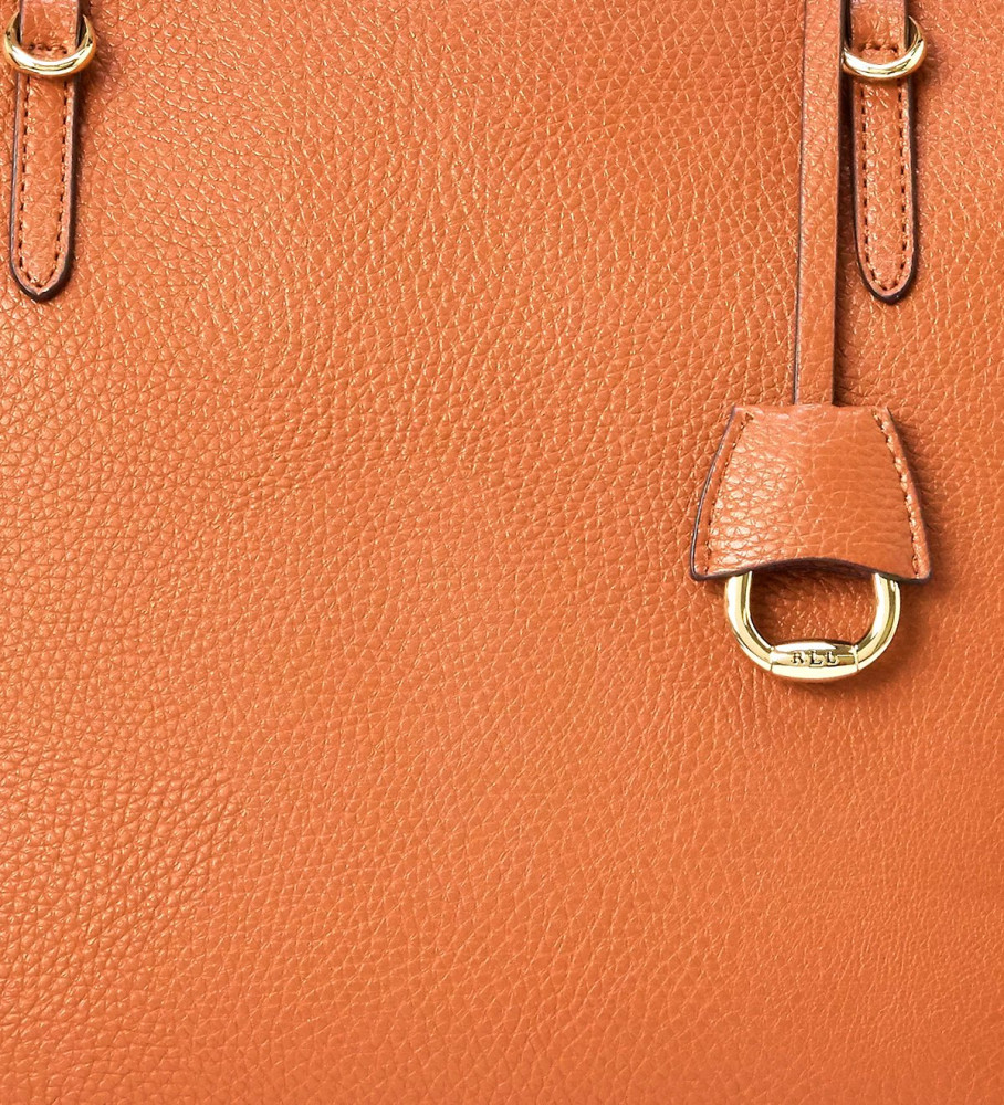 Bolsa tote Ralph Lauren Keaton marrom