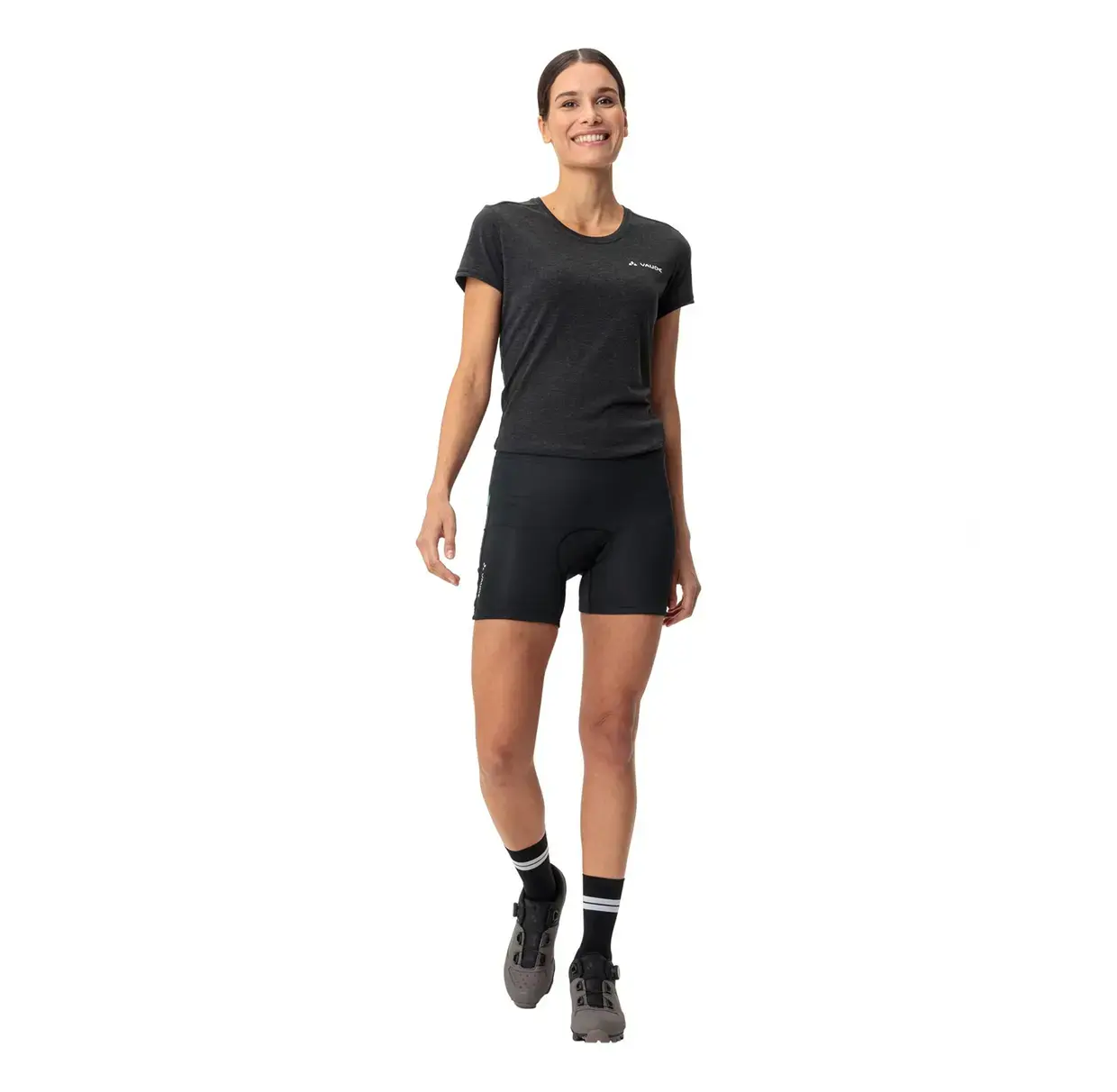 VAUDE Bike Binnenbroek TP Zwart Dames
