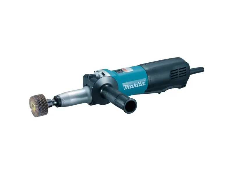 Makita GD0811C, Sort, Blå, Sølv, 4,3 cm, 2,5 m/s², Vekselstrøm, 750 W, 75 mm
